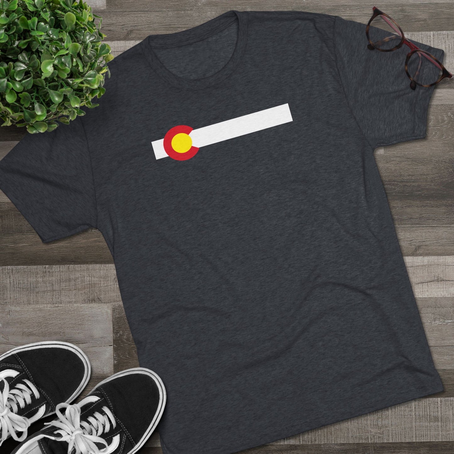 Colorado State Flag Tri-Blend Shirt