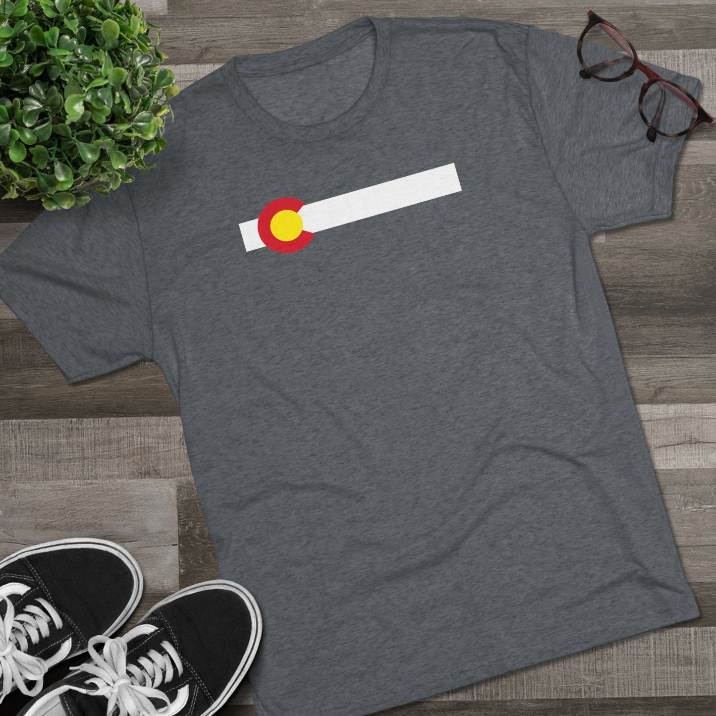 Colorado State Flag Tri-Blend Shirt