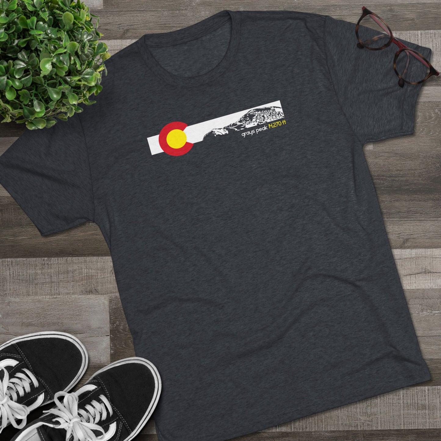 Colorado 14er Gray's Peak Tri-Blend Shirt