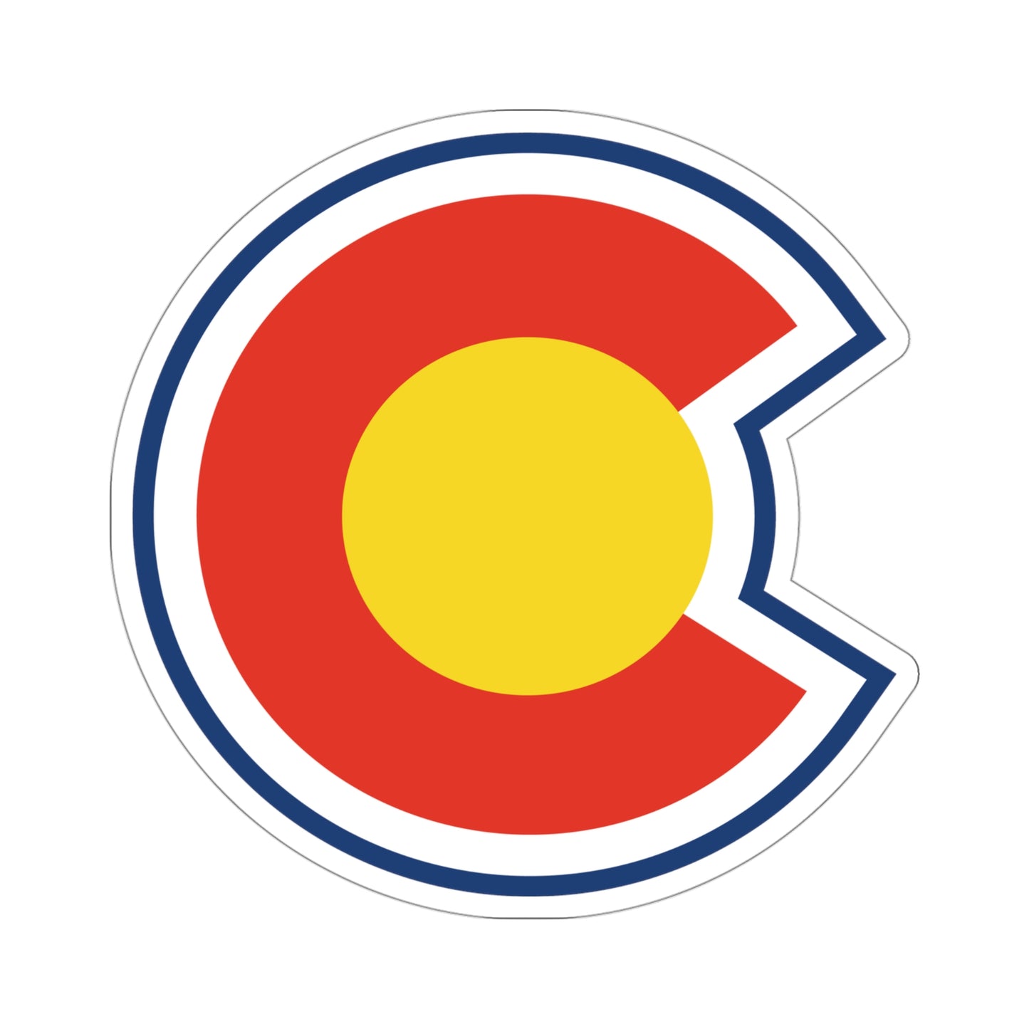 Colorado C Sticker