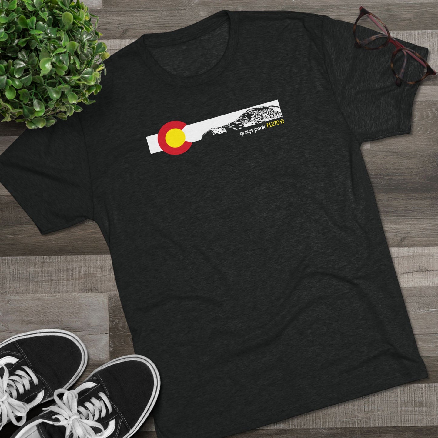 Colorado 14er Gray's Peak Tri-Blend Shirt