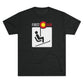 First Chair, Last Call Ski Tri-Blend Shirt