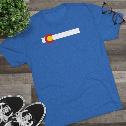 Colorado State Flag Tri-Blend Shirt